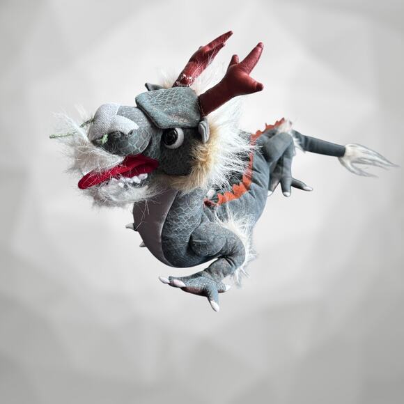 Sababa Toys Dragonology ASIAN LUNG 20" Chinese Dragon Poseable Stuffed Animal - Picture 9 of 10